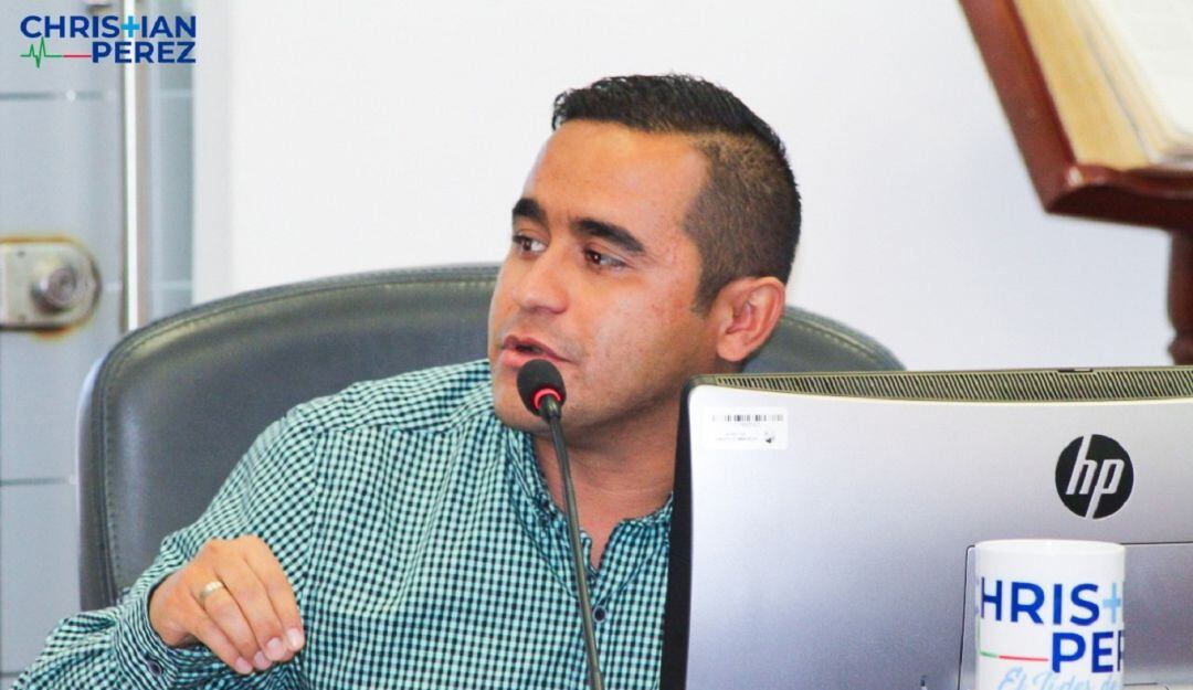 Christian Pérez, Concejal de Manizales