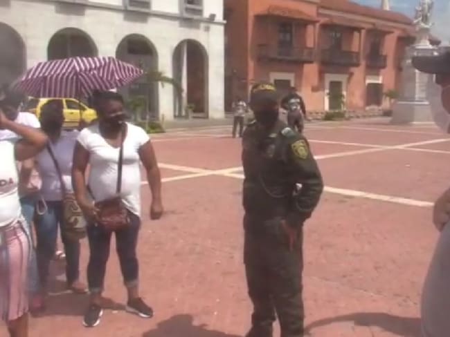 En Cartagena suspenden desalojo del sector 16 de enero