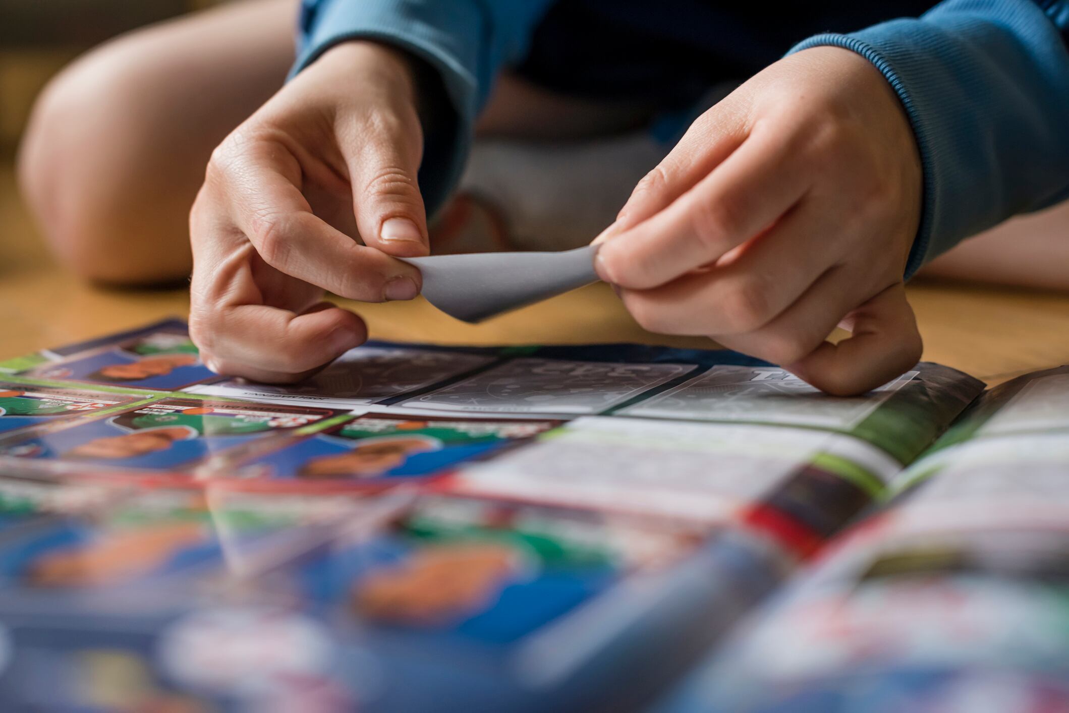 Imagen de referencia de Álbum Panini. Foto: Erik Tham / Getty Images