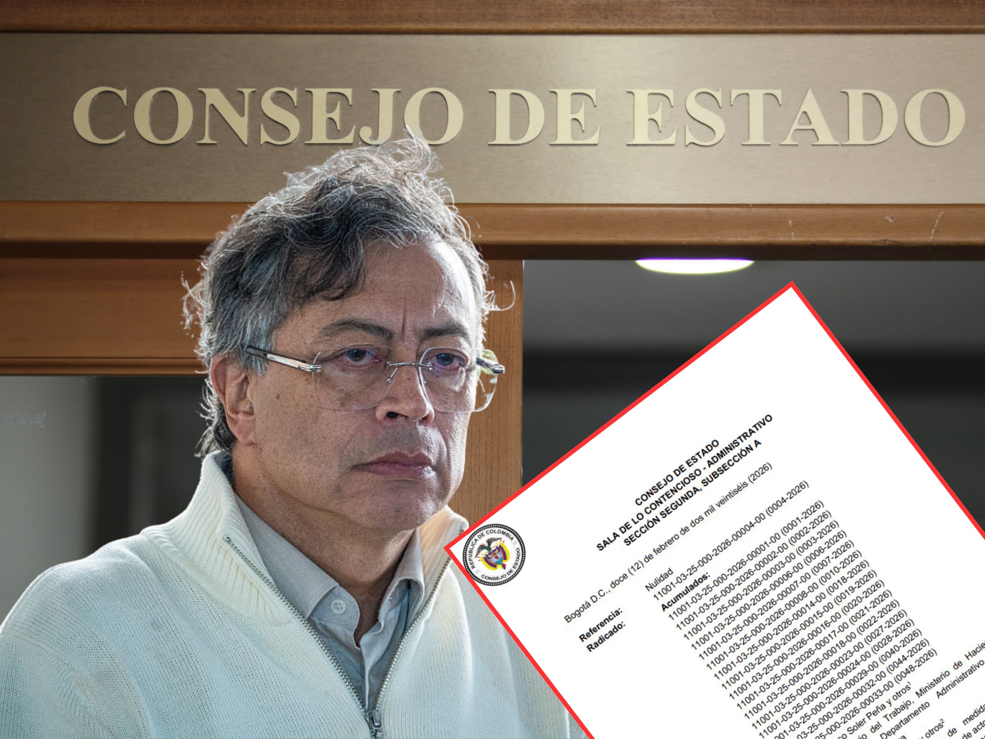 Gustavo Petro. Fotos: Getty Images y Colprensa.