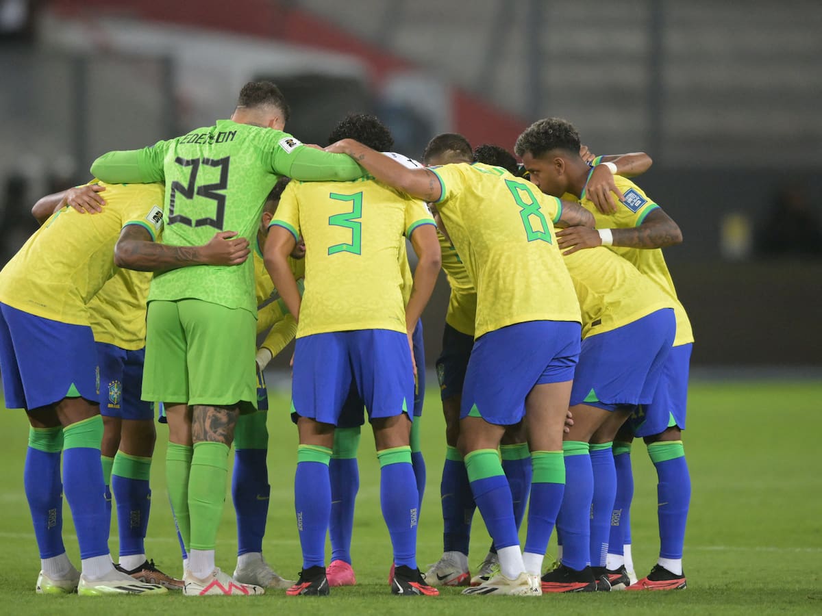Baja importante de Brasil para las Eliminatorias al Mundial 2026