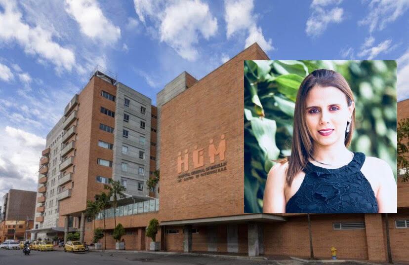 Claudia Helena Arenas Pajón asumió como gerente del Hospital General de Medellín el 1 de abril de 2024. Foto: Cortesía.