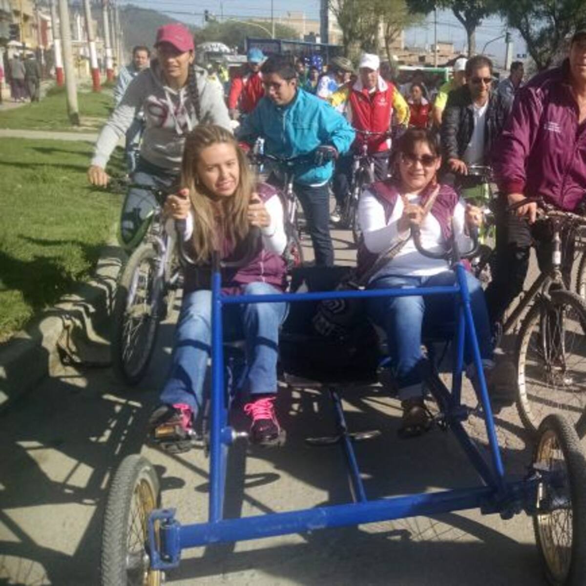 Con actividades a favor del medio ambiente inicia el día de la Bicicleta en Sogamoso, Boyacá