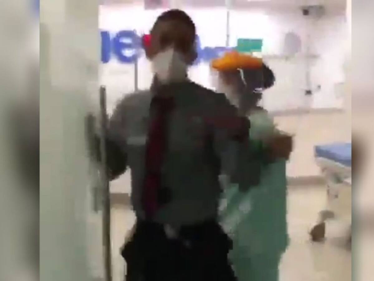 Clínica no pudo recibir a paciente de covid debido a su falta de camas UCI