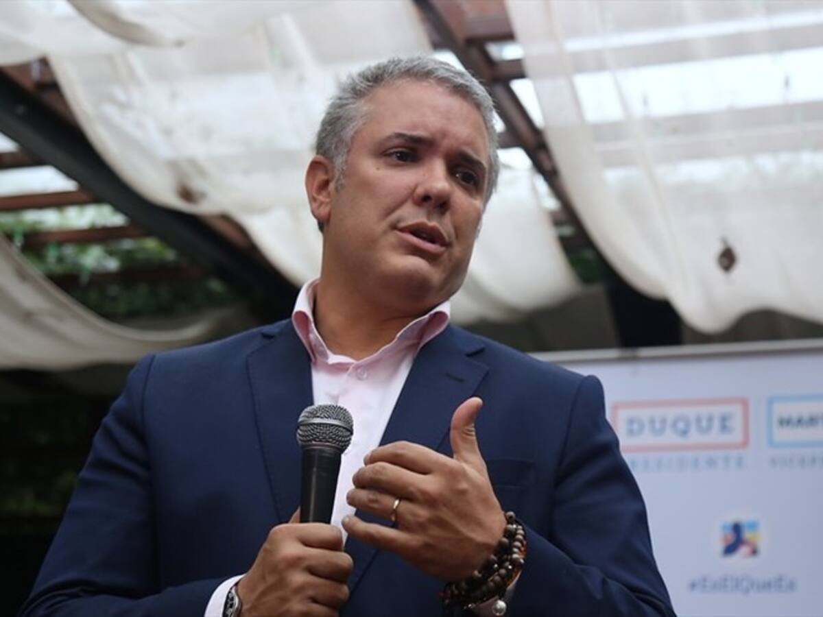 Iván Duque dice que espera evitar la protesta social con el diálogo