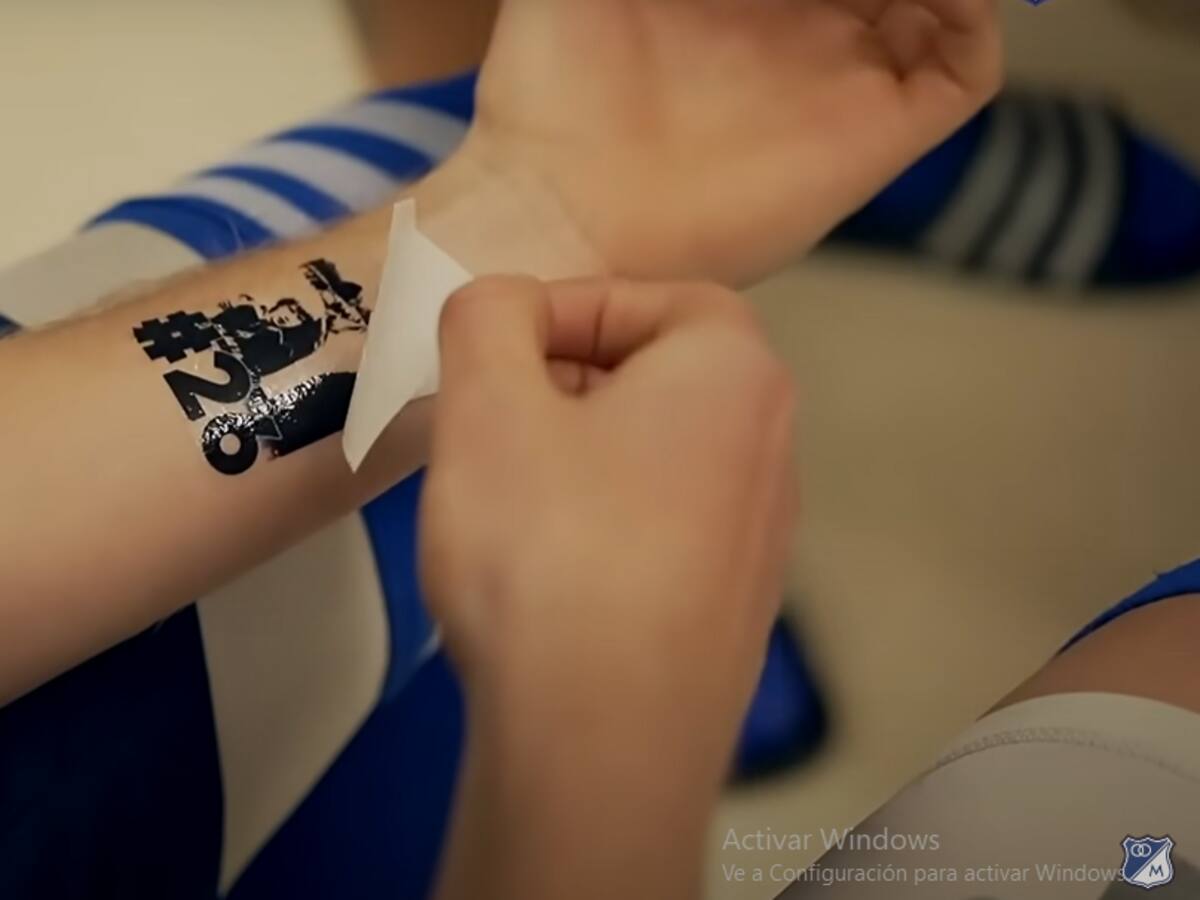 Millonarios revela intimidades del título: el emotivo tatuaje previo a la final