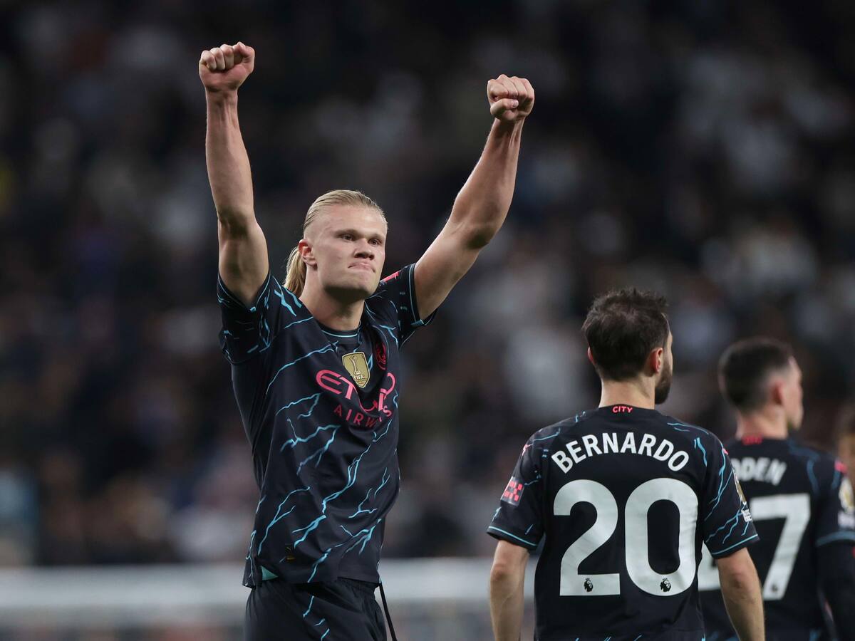 Manchester City supera al Tottenham y está a un triunfo de ser campeón