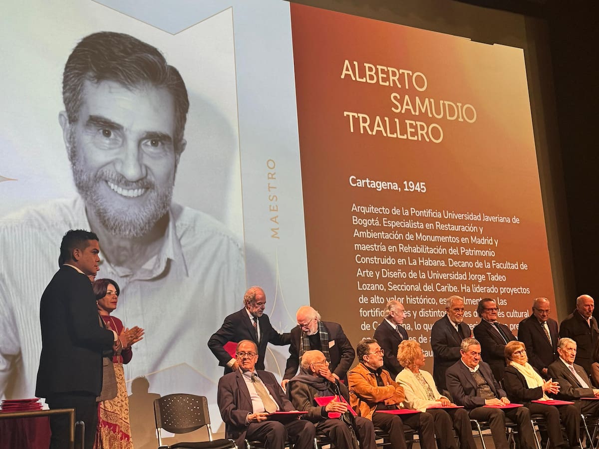 Arquitecto Alberto Samudio Trallero fue homenajeado por su trayectoria en la arquitectura colombiana