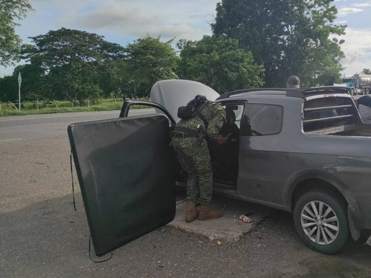 Capturan a un policía con 50 kilos de cocaína a bordo de un vehículo en Bolívar