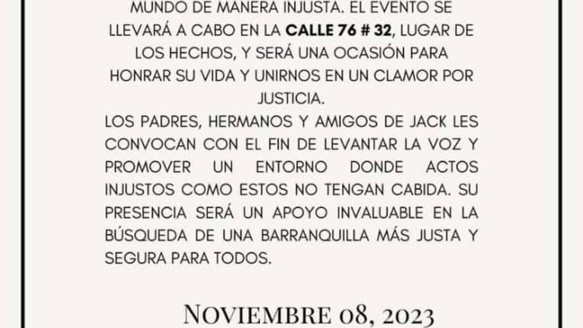 Familiares de Jack Ramírez convocan un velatón para rechazar la inseguridad en la ciudad