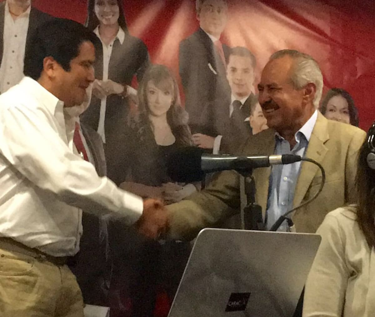 Dario Arizmendi y su equipo visitan Santa Marta