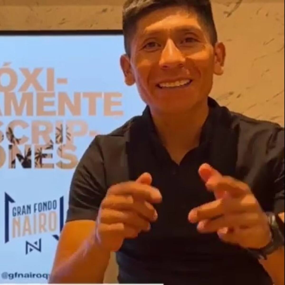 Gran Fondo Nairo Quintana de ciclismo se realizará en el Quindío en el mes de junio
