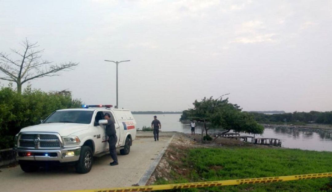 El enfrentamiento se registró sobre la vía Perimetral, a la altura del sector 11 de noviembre del barrio Olaya Herrera