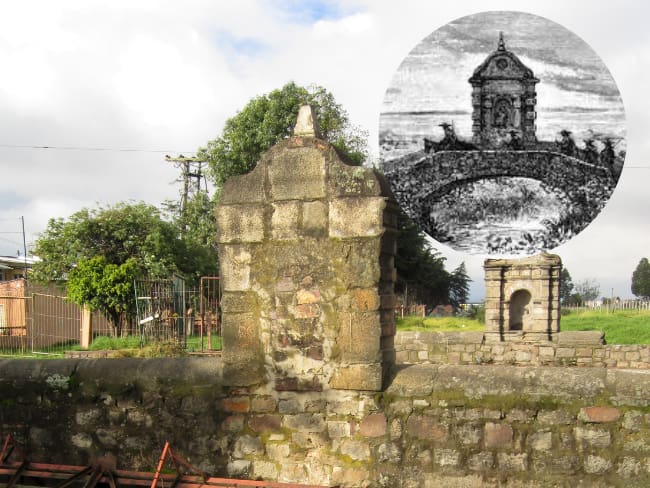 Este fue el primer puente construido en Bogotá, según IA, ¿dónde quedaba? Es del siglo XVIII