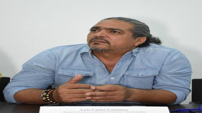 El investigador Luis Carlos Gutiérrez.