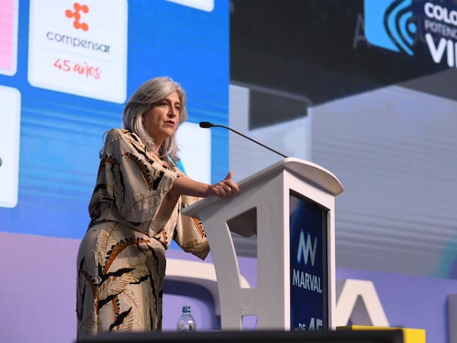 Catalina Velasco, ministra de vivienda. Cortesía Camacol.