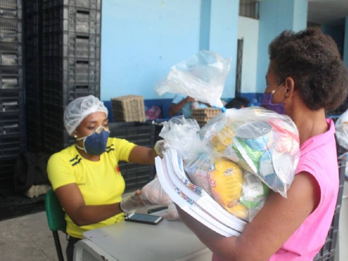El PAE entregará paquetes nutricionales a 50 mil estudiantes en Cartagena