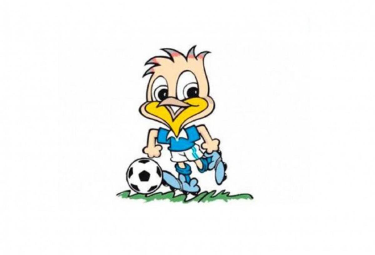 Mascota de la Copa América 1989. Era una Sabia, ave típica de Sao Paulo.