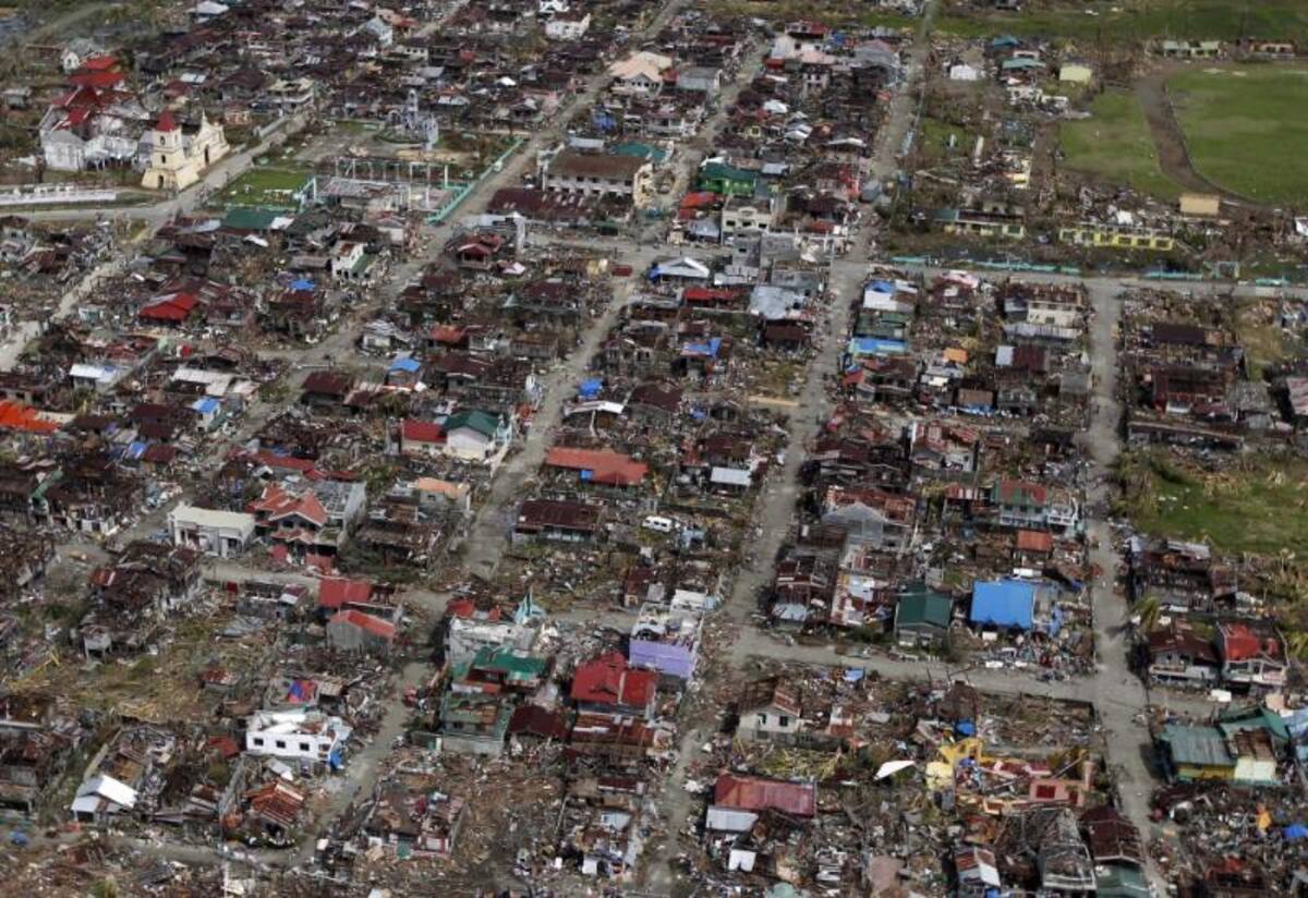 Aspectos de las zonas devastadas por el tifón que durante el fin de semana azotó a Filipinas, hecho que movió a la comunidad internacional a enviar ayuda a millones de afectados.