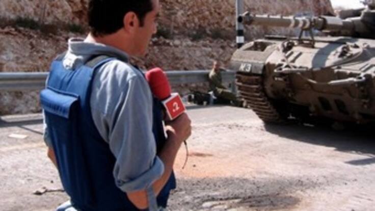 La admirable labor de un periodista en medio de la guerra