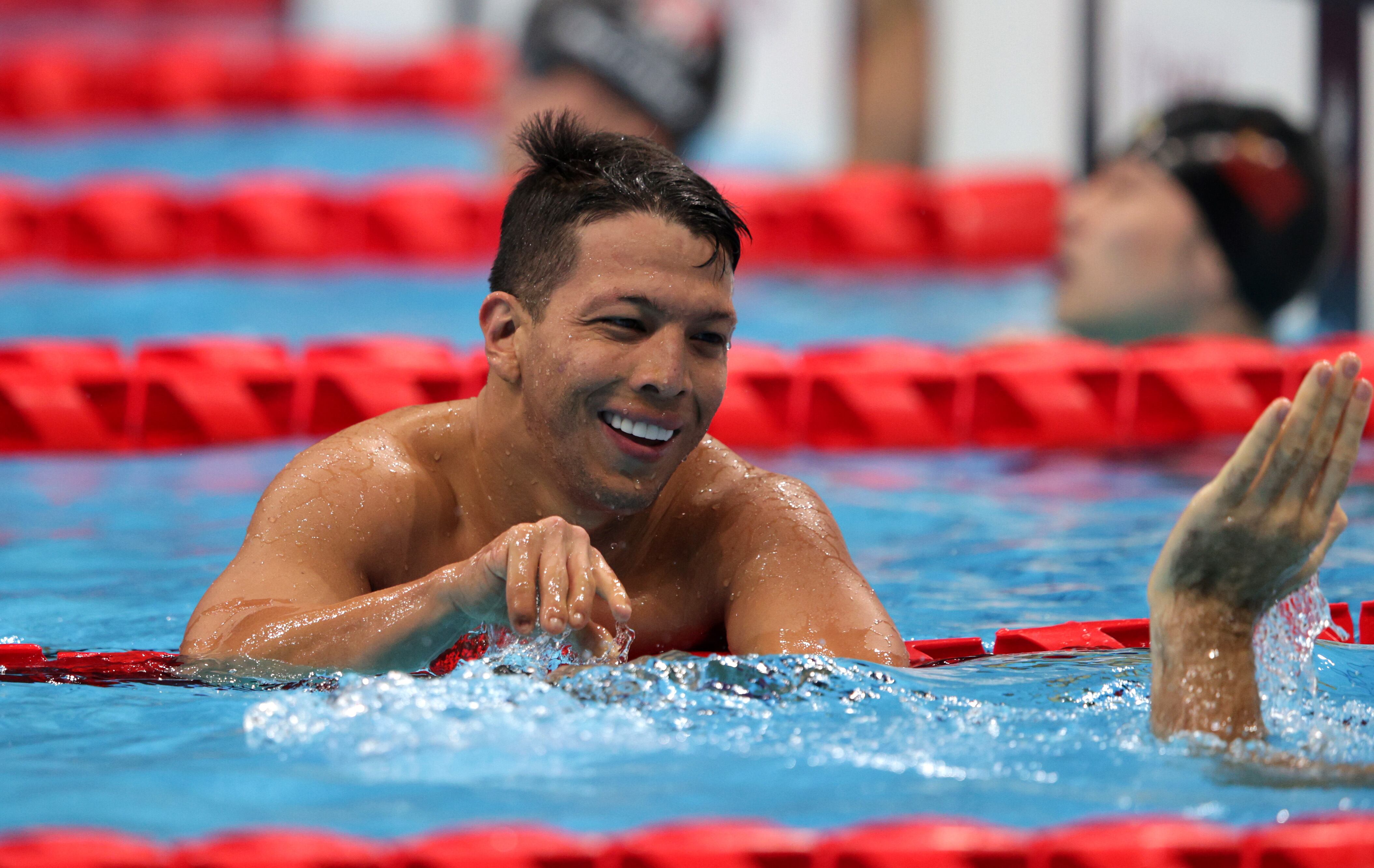Nelson Crispín, deportista colombiano. (Photo by Adam Pretty/Getty Images)