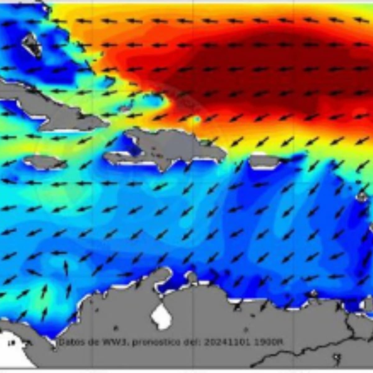 Los efectos ya se están sintiendo con fuertes vientos y lluvias: Ideam por ciclón tropical