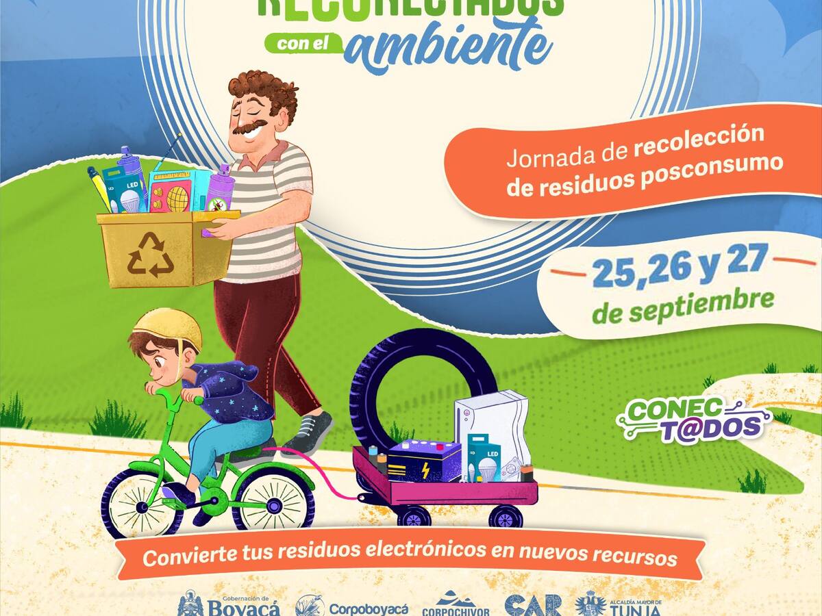 Avanza en Boyacá la recolección de residuos electrónicos