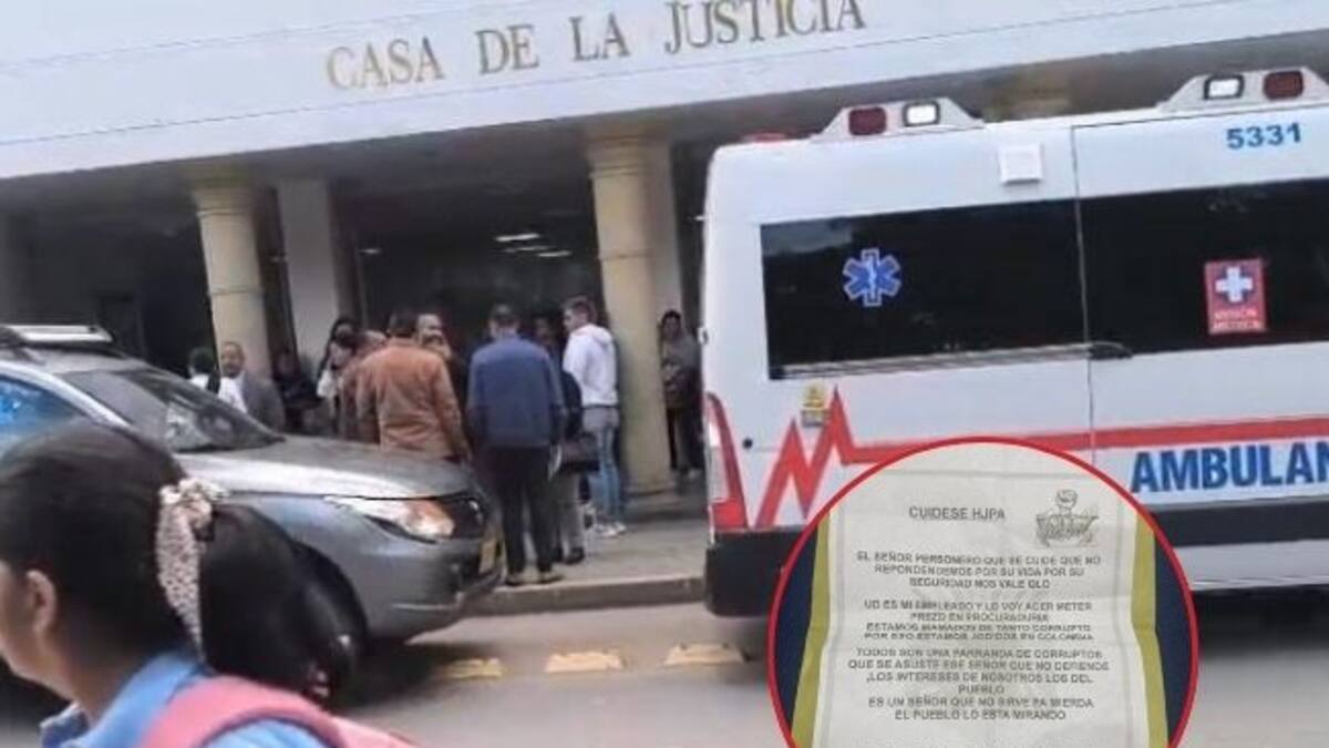 Personero de Tocancipá amenazado y la casa de la justicia atacada ¿que es lo que pasa?
