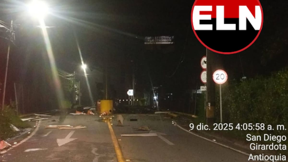 Atentado en Antioquia: ELN habría atacado peaje Palo Cabildo en la vía entre Girardota y Barbosa