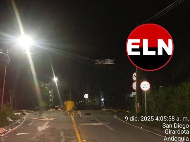 Atentado en Antioquia: ELN habría atacado peaje Palo Cabildo en la vía entre Copacabana y Barbosa