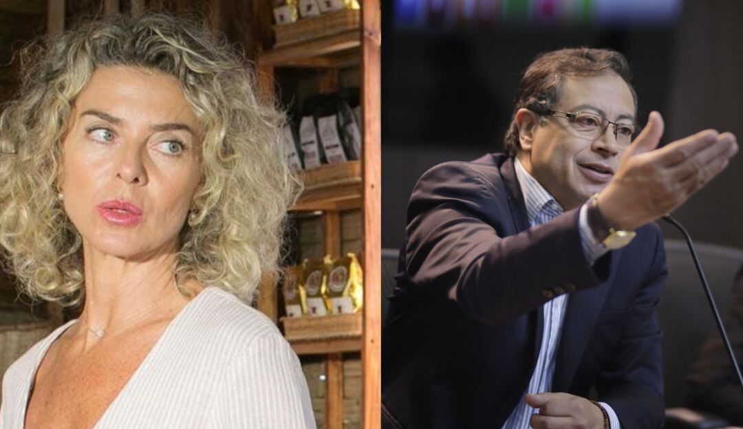 Margarita Rosa de Francisco y Gustavo Petro