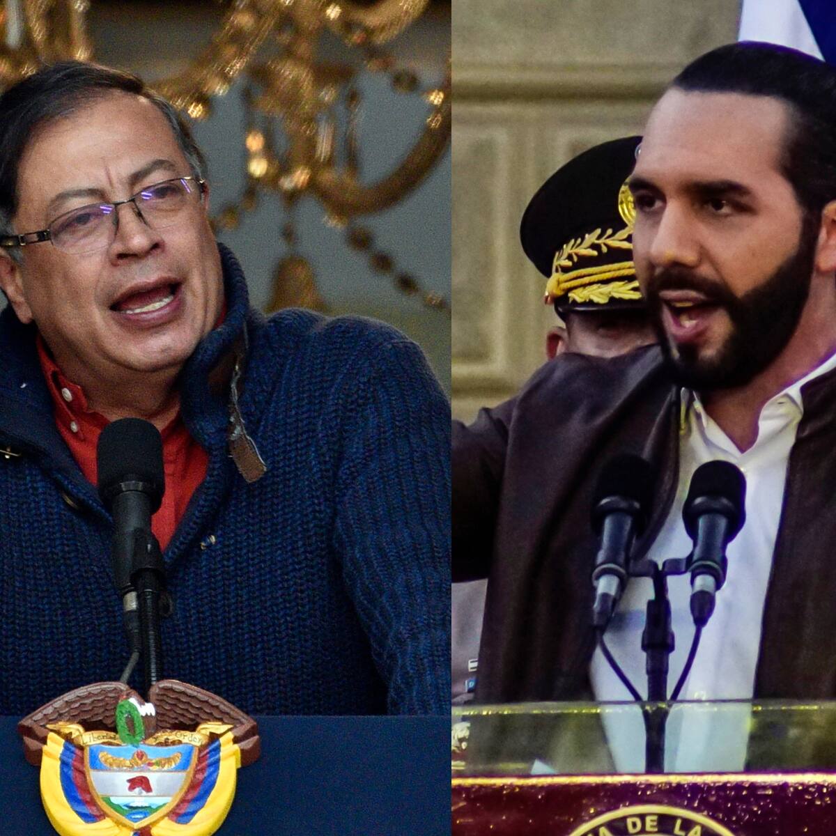 Nayib Bukele propone a Petro que Colombia acoja toda la población carcelaria salvadoreña