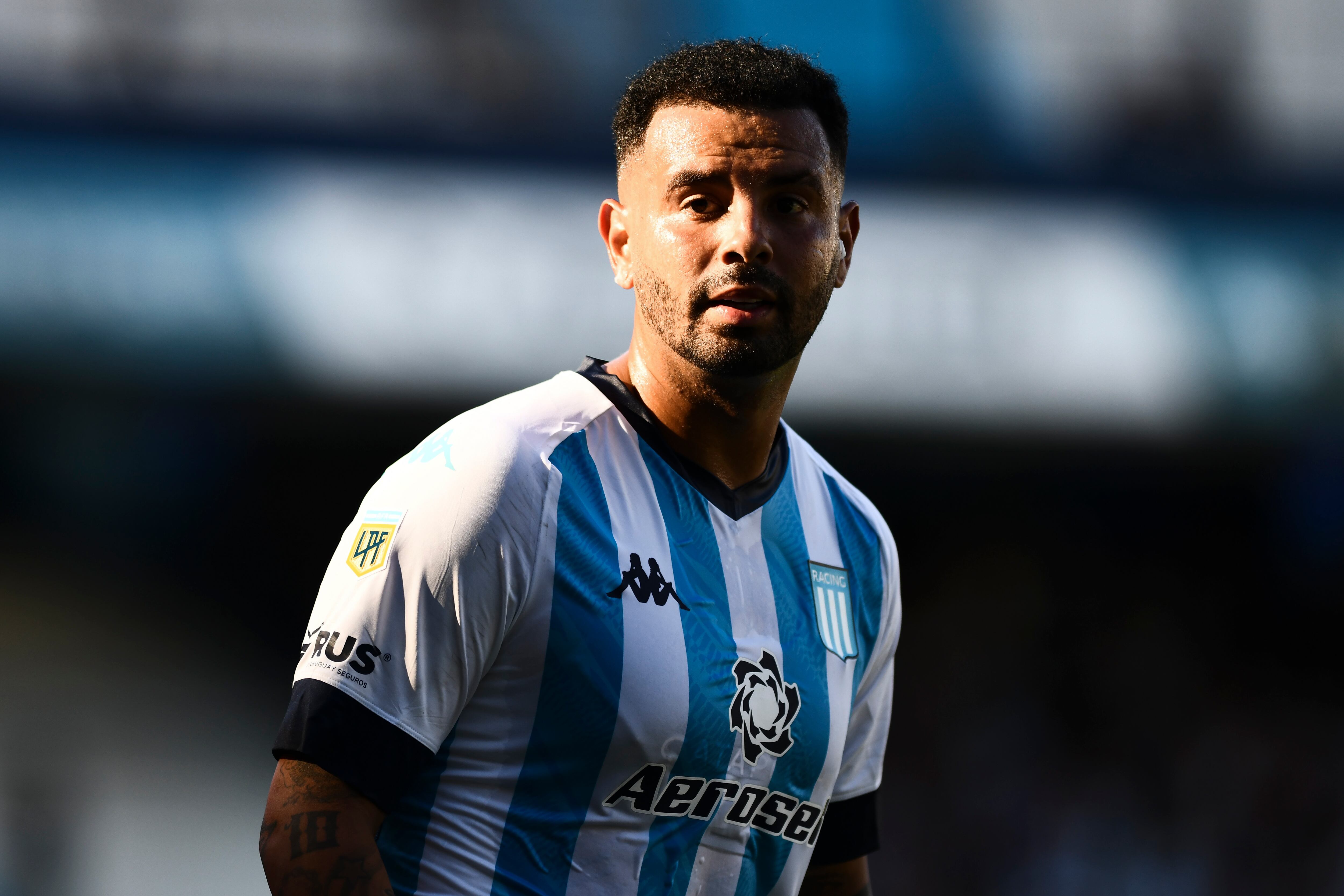 Edwin Cardona, volante colombiano de Racing. (Photo by Rodrigo Valle/Getty Images)