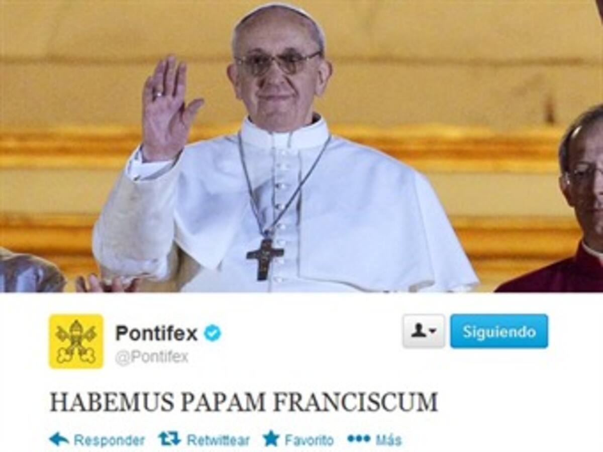 Papa Francisco con más de 5 millones de seguidores en Twitter