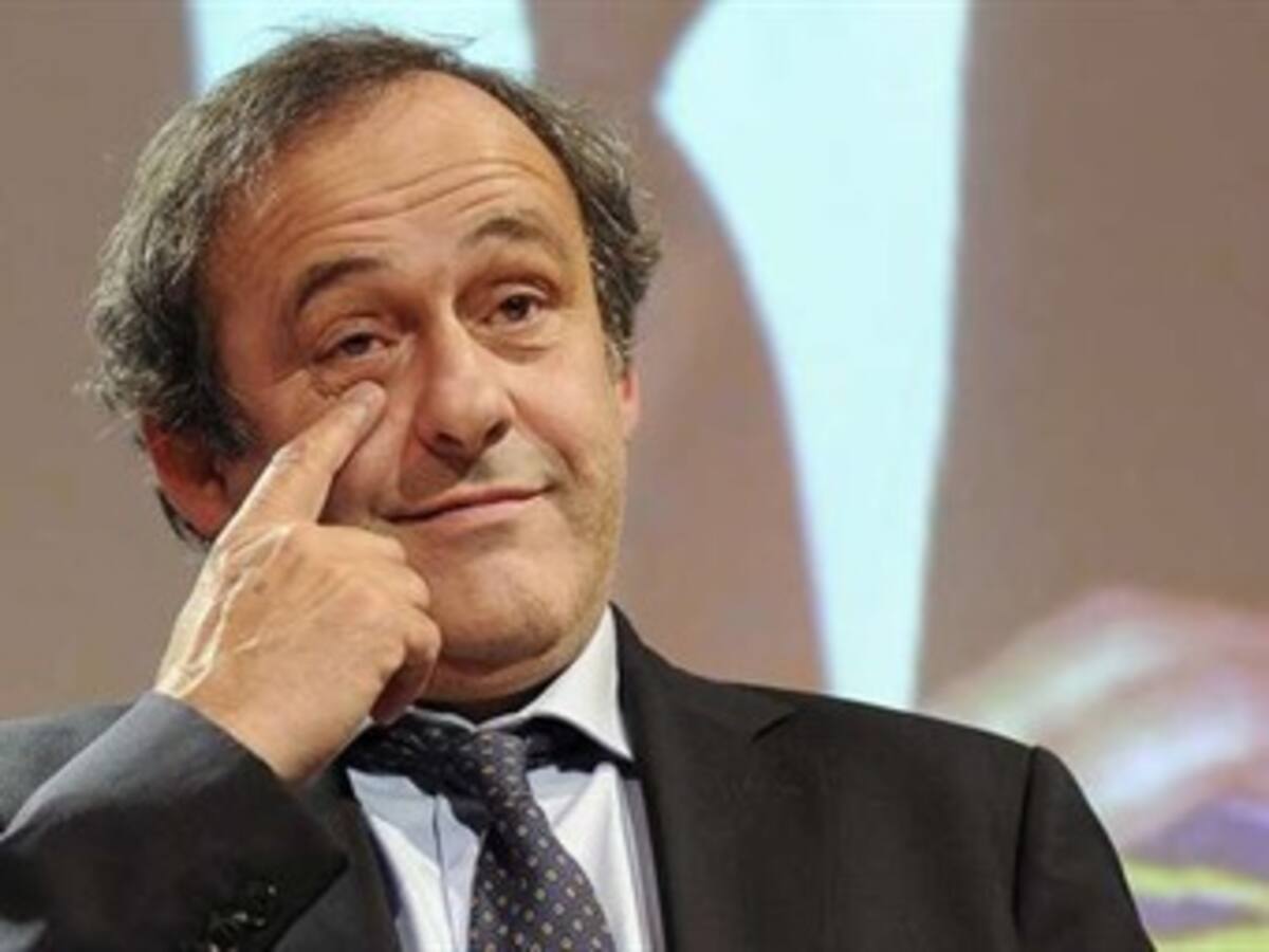 Platini: " Que Francia se quede sin Mundial no será el fin del mundo"