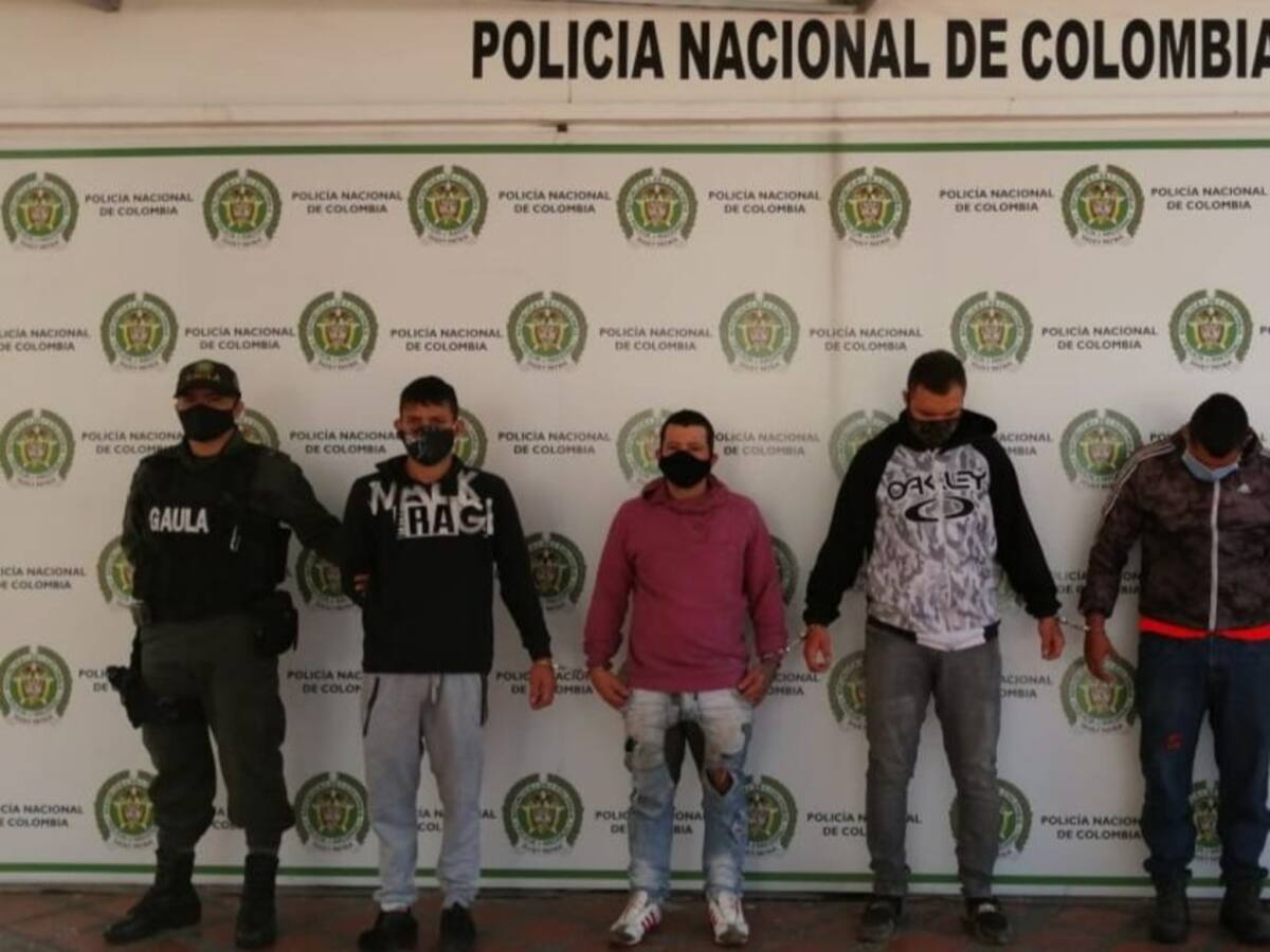 Desarticulan organización que extorsionaba a mototaxistas de Dosquebradas
