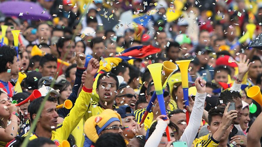 Alcaldía de Bogotá pondrá pantallas gigantes para ver partidos de Colombia en el Mundial. Foto: Colprensa