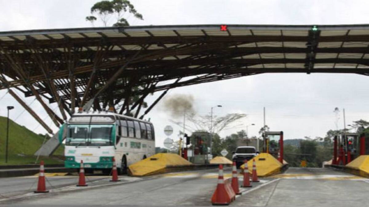 Tarifas de peajes en Autopistas del Café fueron ajustadas según el IPC
