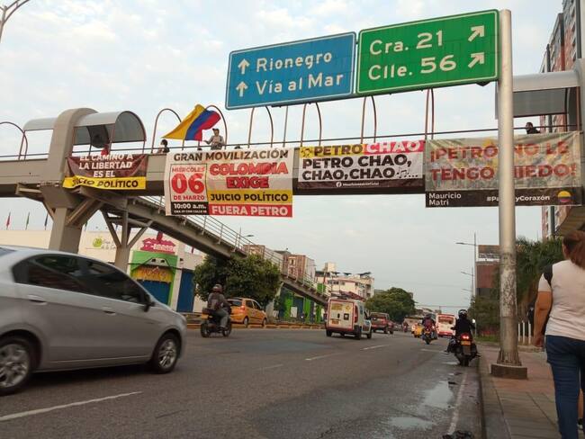 Mañana habrá marcha en contra del gobierno de Gustavo Petro