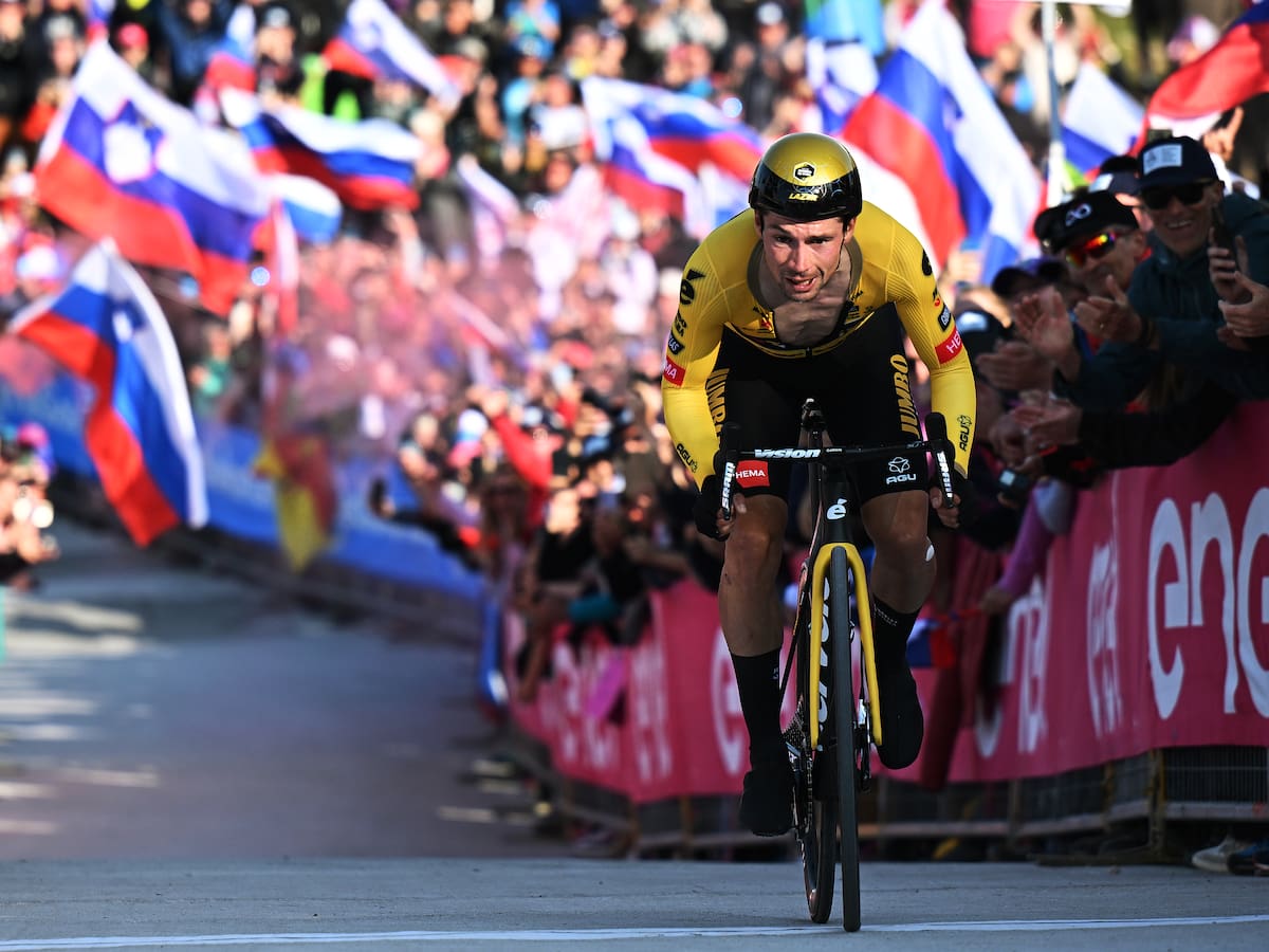 ¡Primoz Roglic, virtual campeón del Giro de Italia tras emocionante contrarreloj!