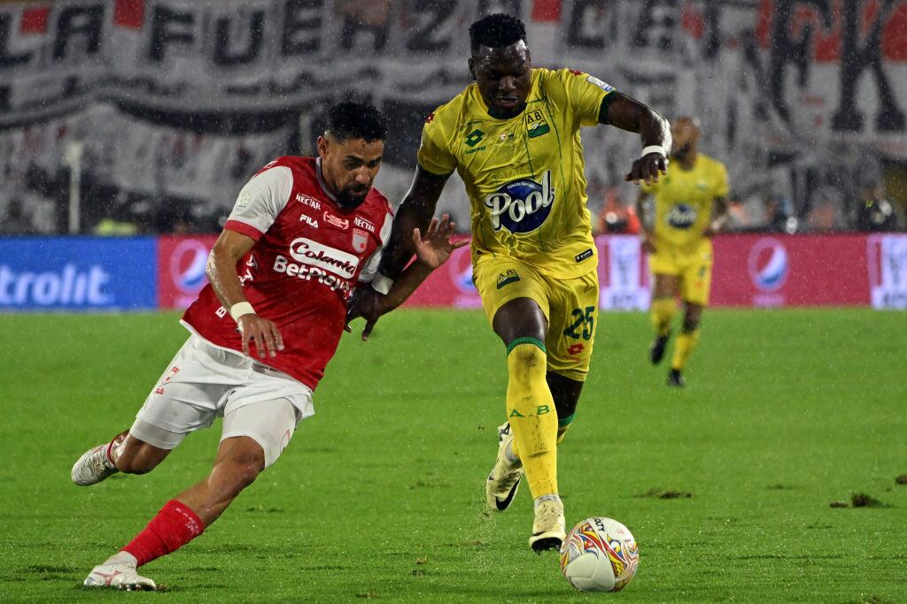 Santa Fe vs. Bucaramanga. / Foto: Getty Images.
