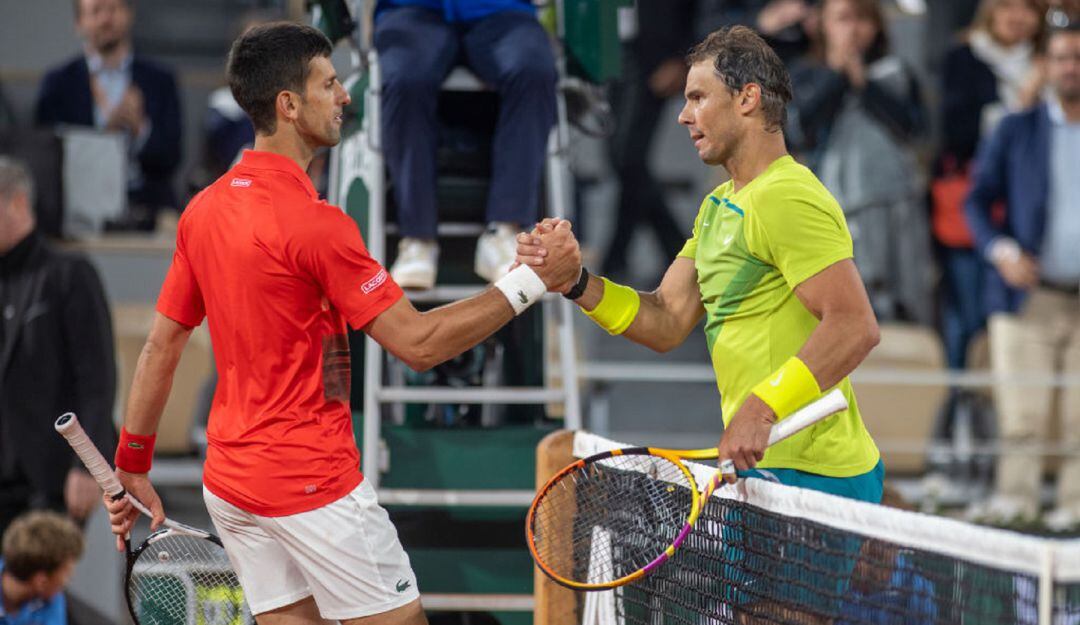Novak Djokovic y Rafael Nadal