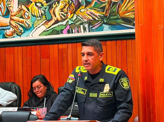 El coronel Óscar Leonardo Mojica Almánzar asumió el mando del Departamento de Policía de Boyacá / Foto: Caracol Radio