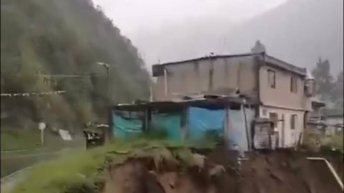 Tres viviendas en riesgo de desplome en el municipio de Mallama