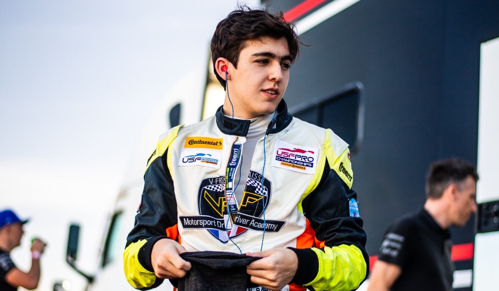 Nicolás Baptiste, piloto colombiano / Cortesía