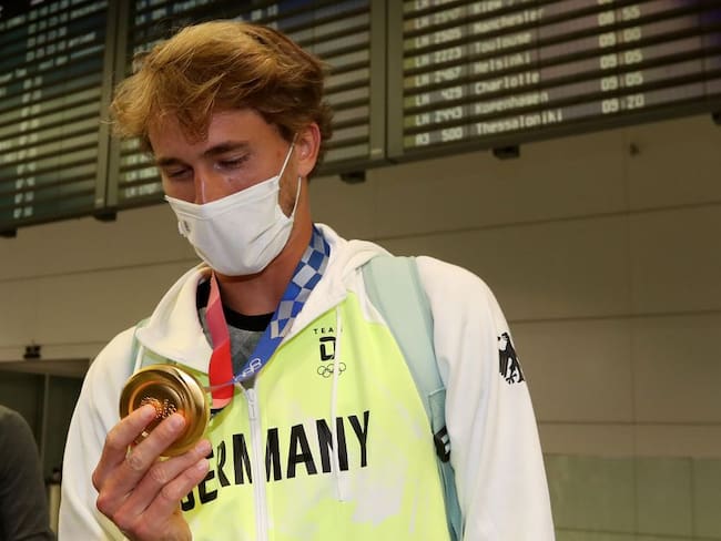 Aleksander Zverev, campeón olímpico en Tokio 2020