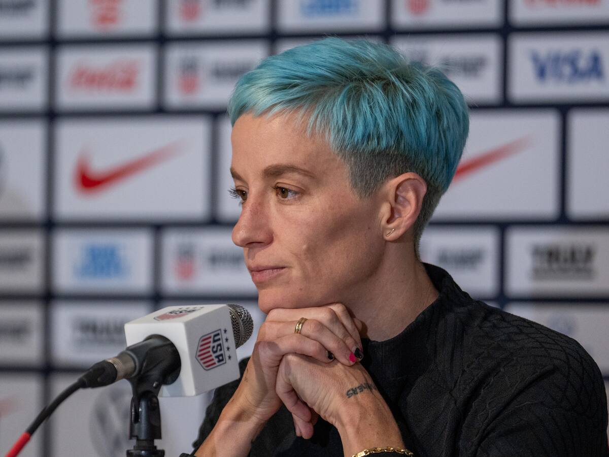 Megan Rapinoe anunció su retiro del fútbol a final de temporada