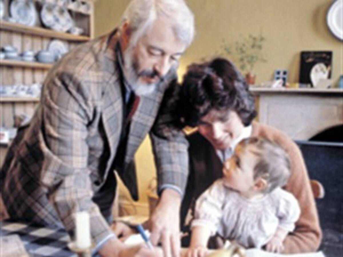El escritor JP Donleavy no es padre de dos hijos nacidos durante su matrimonio