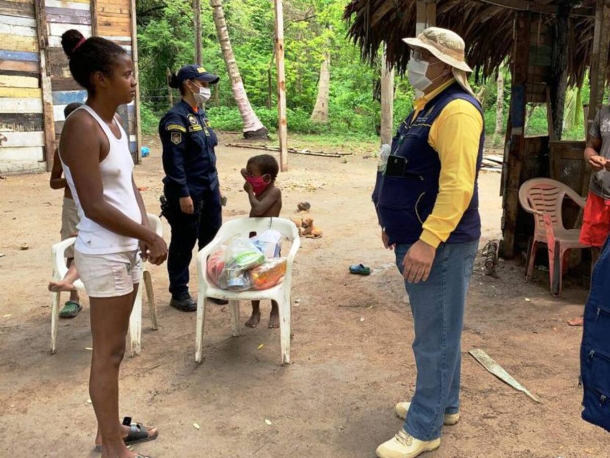 En Isla Grande, Gestión del Riesgo atendió emergencia de una vivienda