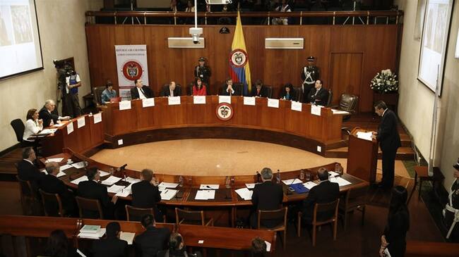 Corte Constitucional . Foto: (Colprensa - Juan Páez).